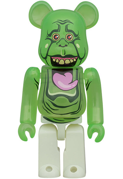 Medicom Toy BE@RBRICK Stay Puft Marshmallow Man & Slimer 2PCS Set Action Figure