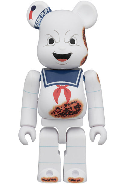 BE@RBRICK Stay Puft Marshmallow Man Angry Face & No Ghost 2PCS Set Action Figure