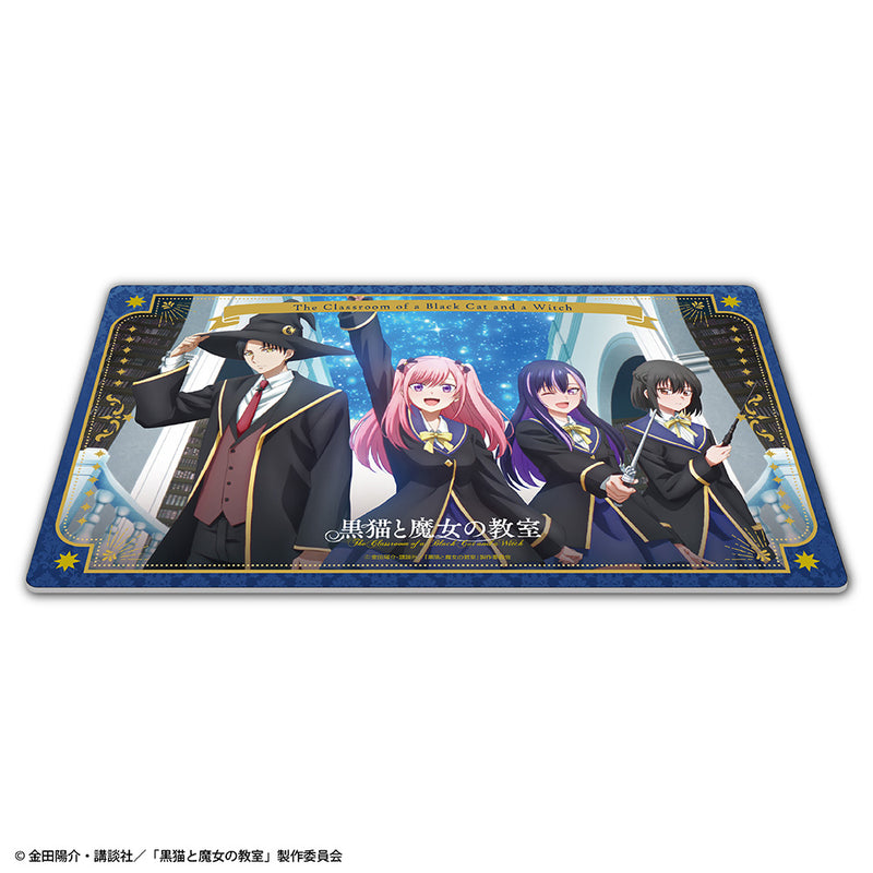 ATFES TV Anime The Black Cat and the Witch Classroom Main Visual Rubber Mat