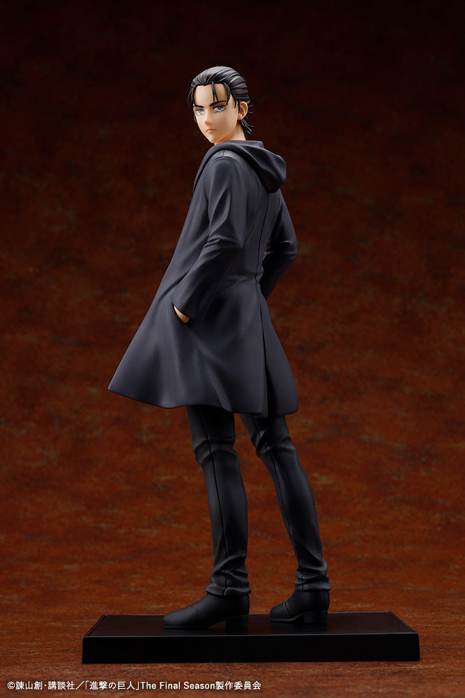 Kotobukiya OSHI WORKS Attack on Titan Eren Yeager The Final Season ver. Figure