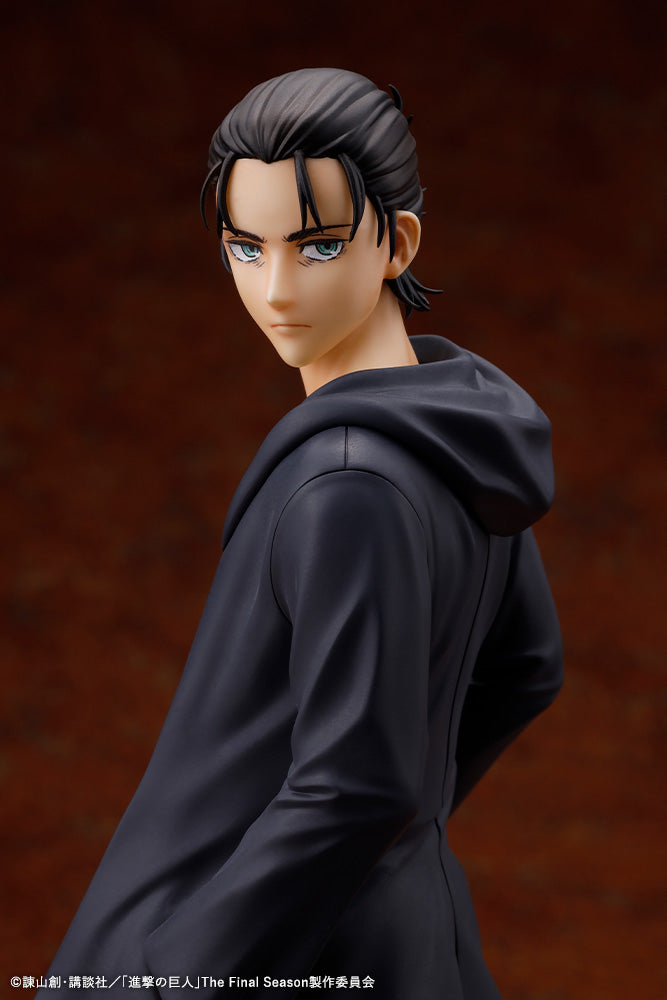 Kotobukiya OSHI WORKS Attack on Titan Eren Yeager The Final Season ver. Figure