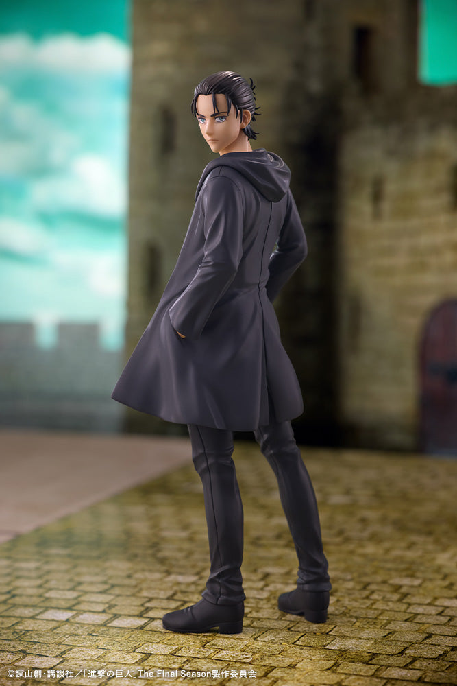 Kotobukiya OSHI WORKS Attack on Titan Eren Yeager The Final Season ver. Figure