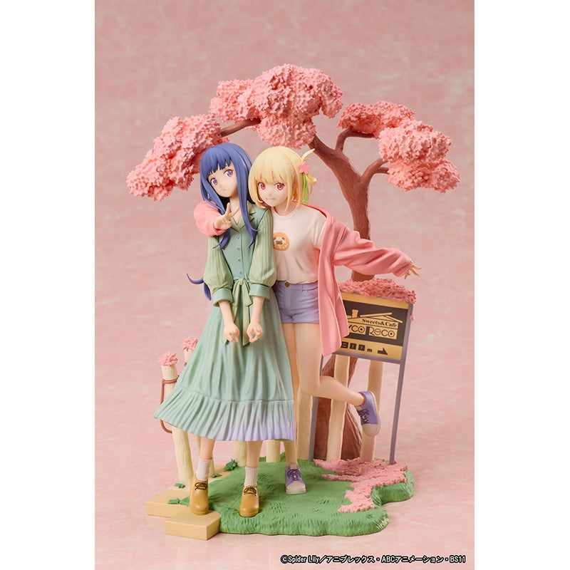 Aniplex Lycoris Recoil Chisato Nishikigi & Takina Inoue Spring Ver. Figure JAPAN