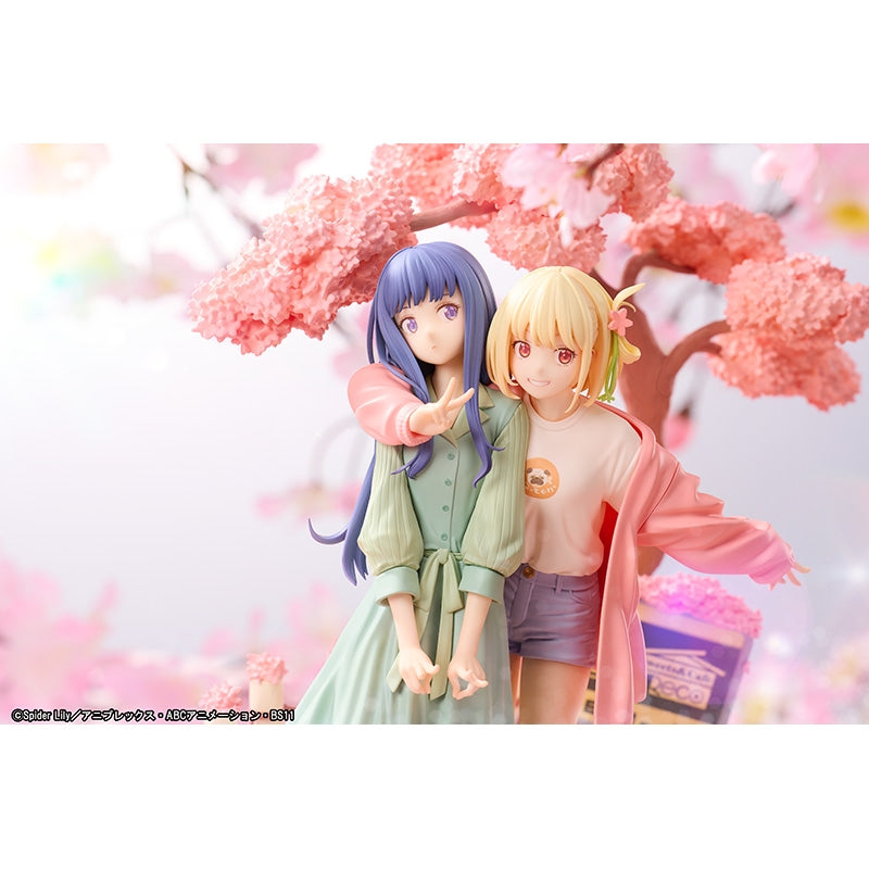 Aniplex Lycoris Recoil Chisato Nishikigi & Takina Inoue Spring Ver. Figure JAPAN