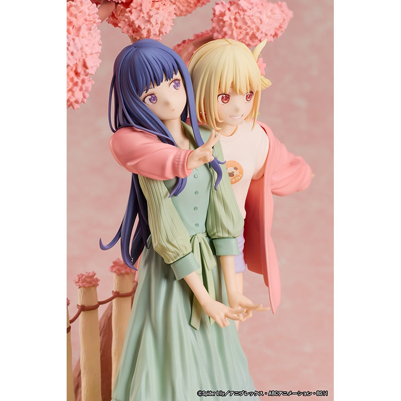 Aniplex Lycoris Recoil Chisato Nishikigi & Takina Inoue Spring Ver. Figure JAPAN