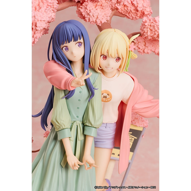 Aniplex Lycoris Recoil Chisato Nishikigi & Takina Inoue Spring Ver. Figure JAPAN