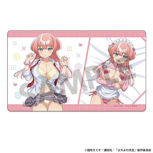 Hobby Stock Yowayowa-sensei Mizuki Mukubayashi New Illustration Rubber Mat JAPAN
