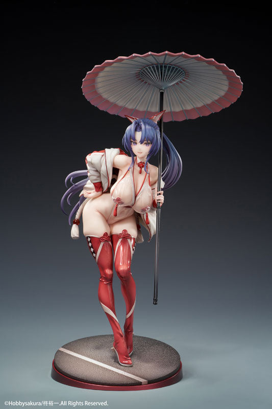 Hobby sakura Miko Shoujo MIKO Race Queen Ver. 1/7 Deluxe Edition Figure JAPAN