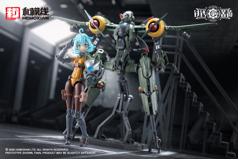 HEMOXIAN RUSTED BRIER Rhande Koskinen & RTP-10A 1/12 Model Kit JAPAN OFFICIAL