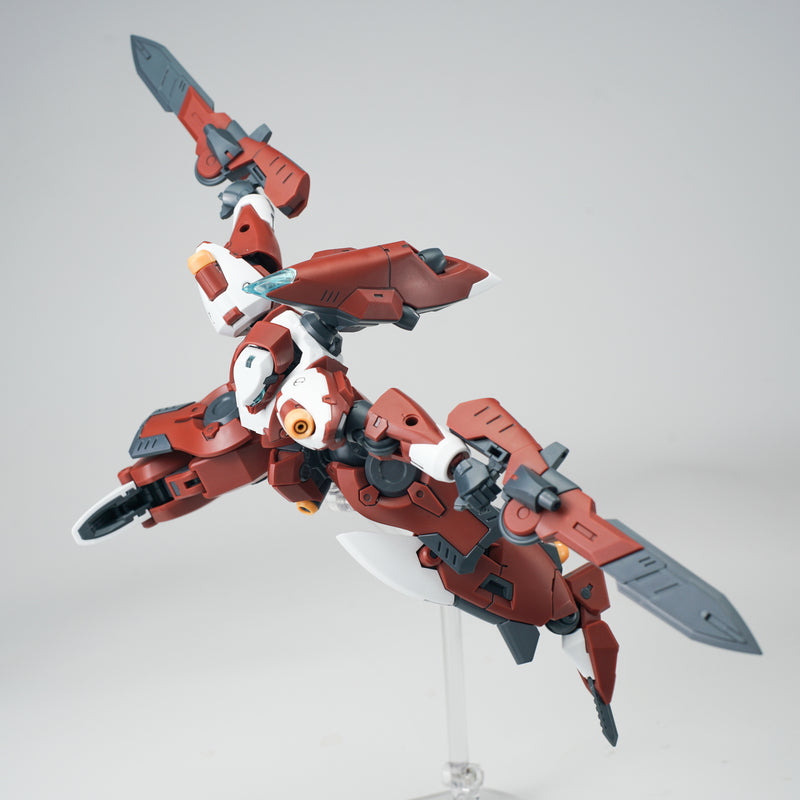 ULTRA ACTION TROOPER Series Franz-alpha Red x White 1/144 Model Kit JAPAN