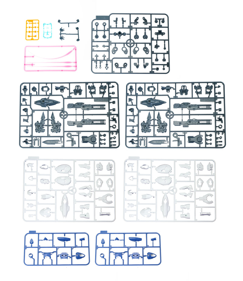 ULTRA ACTION TROOPER Series Franz-alpha White x Blue 1/144 Model Kit JAPAN