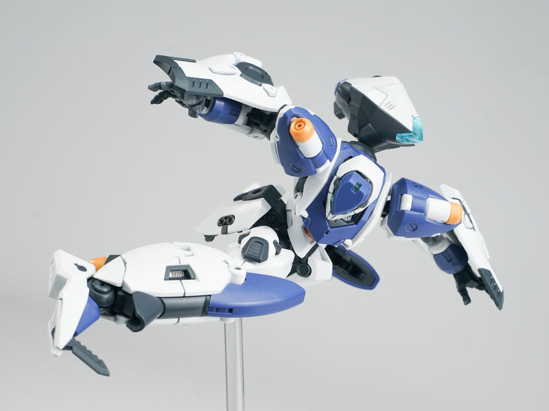 ULTRA ACTION TROOPER Series Franz-alpha White x Blue 1/144 Model Kit JAPAN