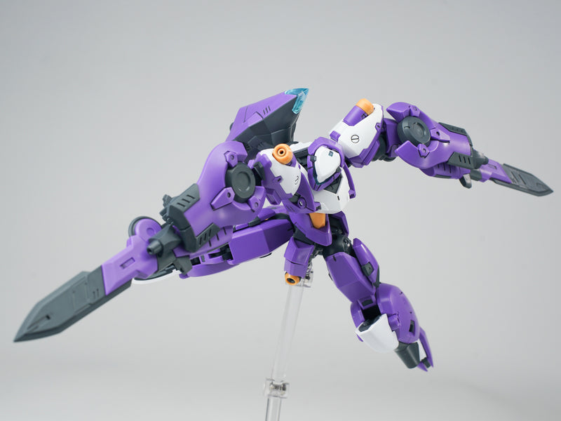 ULTRA ACTION TROOPER Series Franz-alpha Purple x White 1/144 Model Kit JAPAN