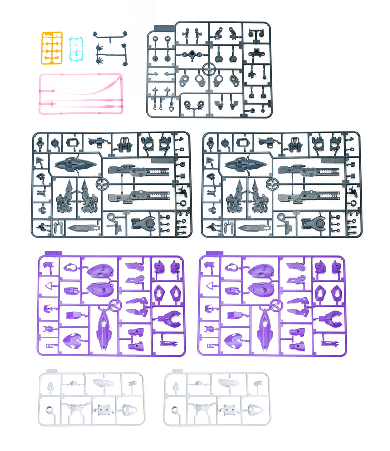 ULTRA ACTION TROOPER Series Franz-alpha Purple x White 1/144 Model Kit JAPAN