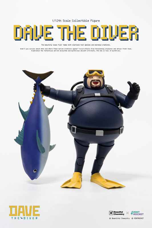 Underverse Beautiful Chemistry x DAVE THE DIVER DAVE 1/12 Action Figure JAPAN