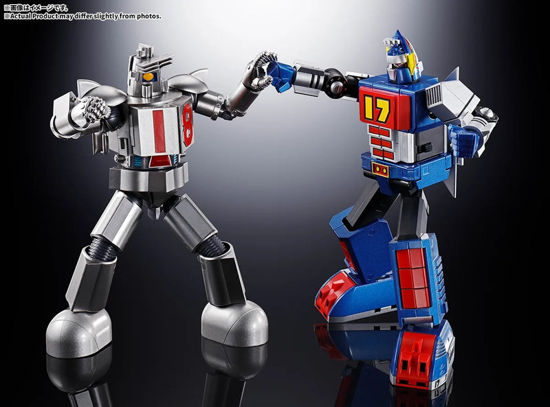 BANDAI Soul of Chogokin GX-101S Daitetsujin 17 & 18 Graviton BOX Action Figure