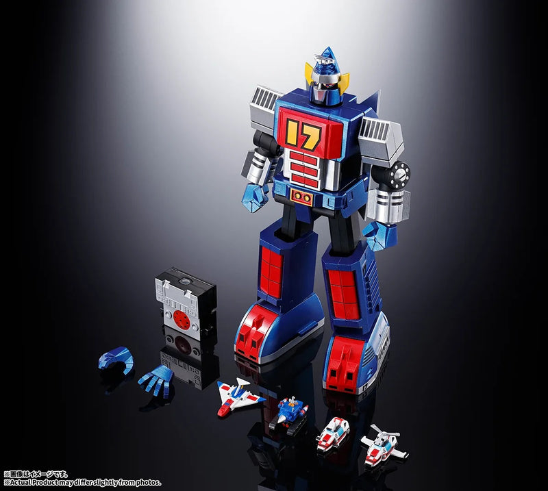 BANDAI Soul of Chogokin GX-101S Daitetsujin 17 & 18 Graviton BOX Action Figure
