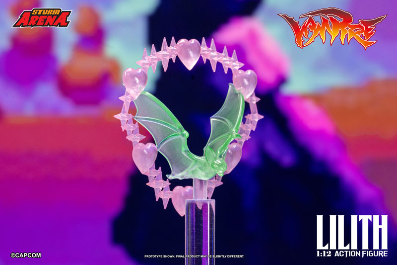Storm Collectibles Darkstalkers Storm Arena Lilith Action Figure JAPAN OFFICIAL