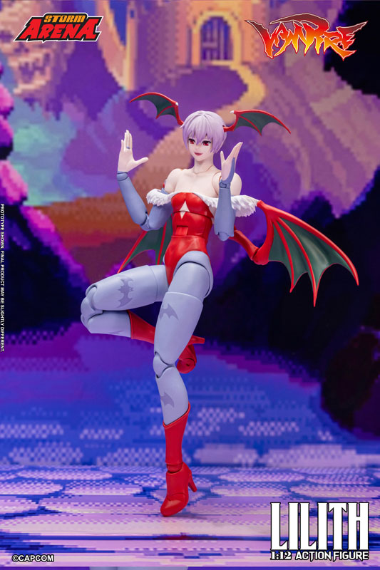Storm Collectibles Darkstalkers Storm Arena Lilith Action Figure JAPAN OFFICIAL