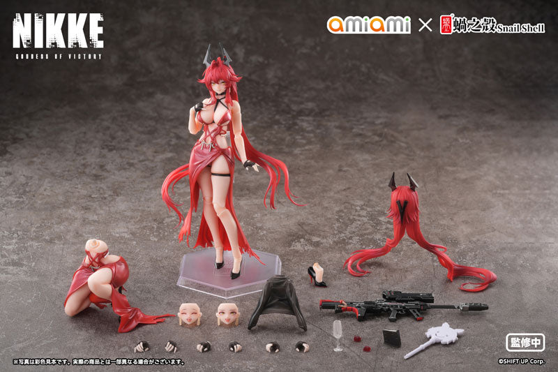 Goddess of Victory Nikke Red Hood Nonsense Red 1/12 Action Figure JAPAN OFFICIAL