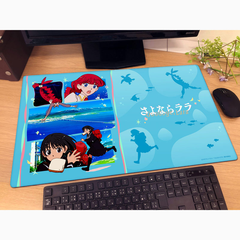 Curtain Damashii Goodbye, Lala Lala & Mari Otsu Rubber Mat JAPAN OFFICIAL