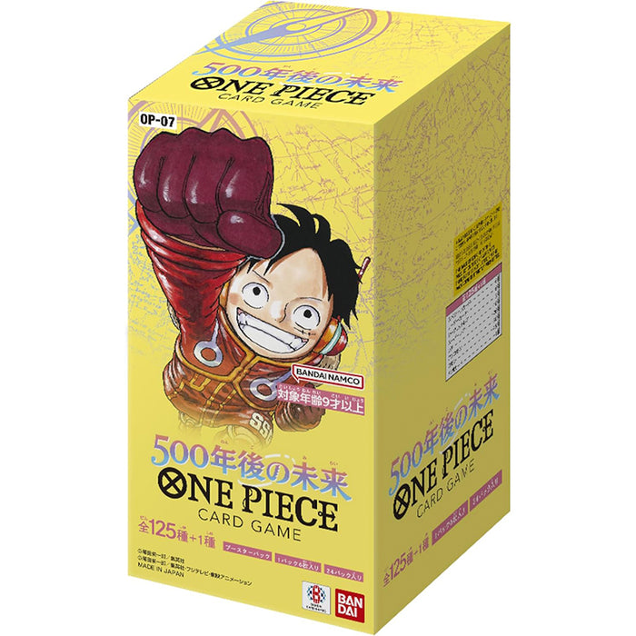 Jeu de carte Bandai One Piece 500 ans dans le futur OP-07 Booster Box TCG Japon