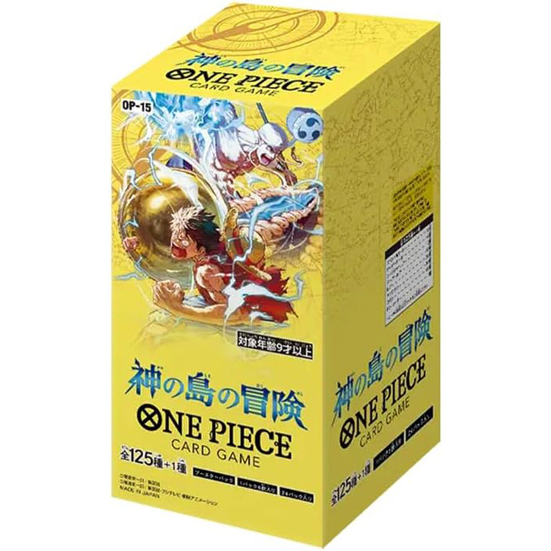 BANDAI ONE PIECE Card Game The Adventure on God’s Island OP-15 Booster BOX TCG