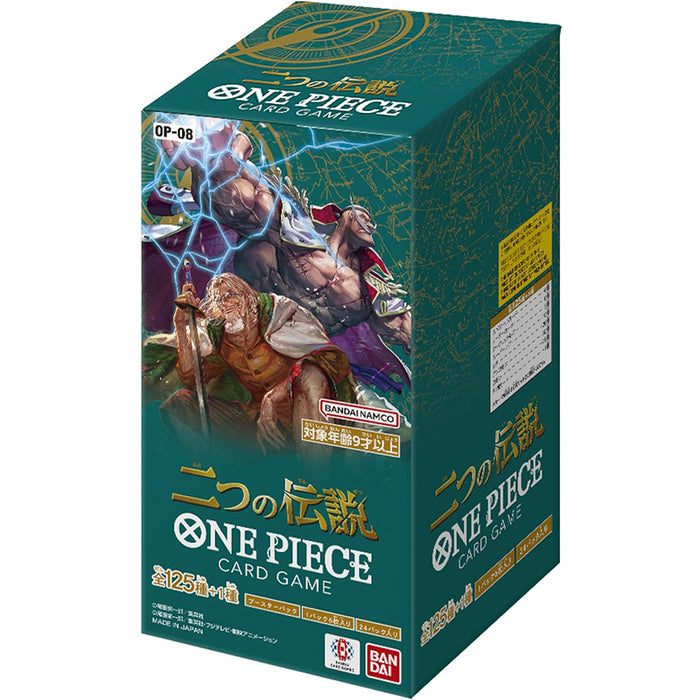 BANDAI ONE PIECE Card Game Two Legends OP-08 Booster BOX TCG JAPAN