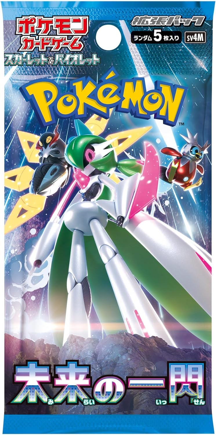 Pokemon Card Game Scarlet & Violet Booster Pack Future Flash Box Sv4m Japonês