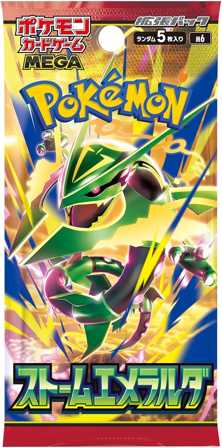 Pokemon Card Game MEGA Booster Pack Storm Emeralda BOX M6