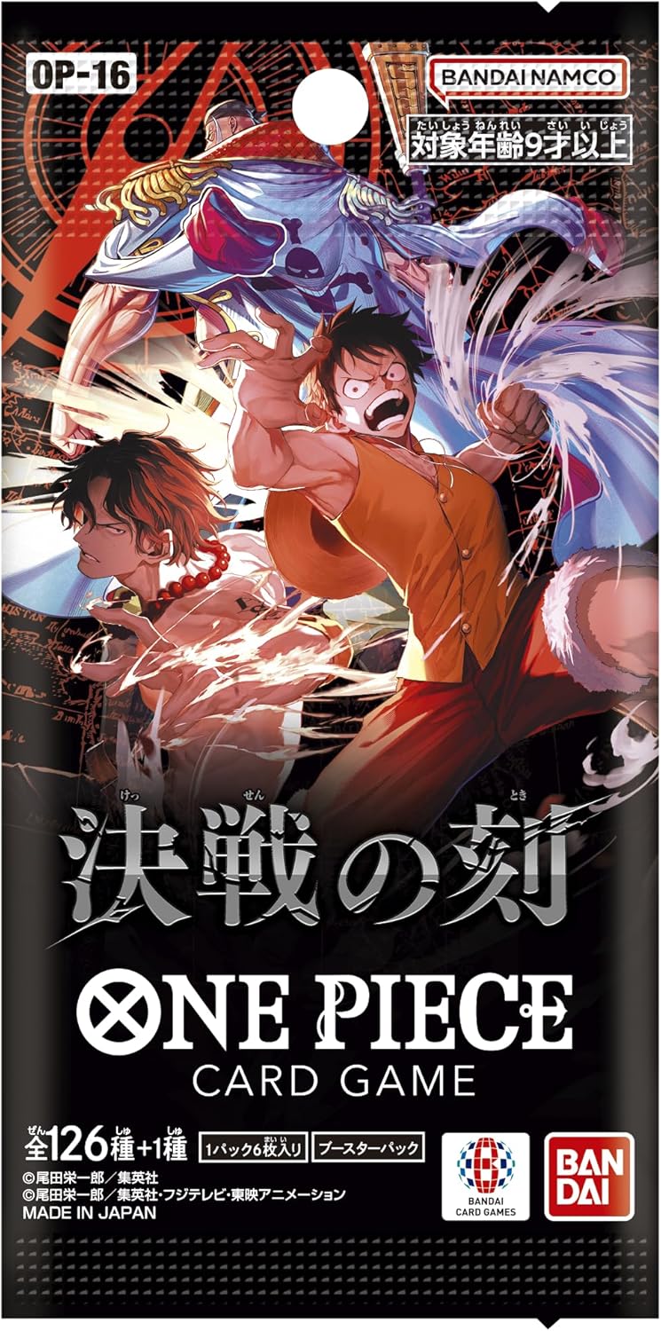 BANDAI ONE PIECE Card Game The Time Of Battle OP-16 Booster BOX TCG