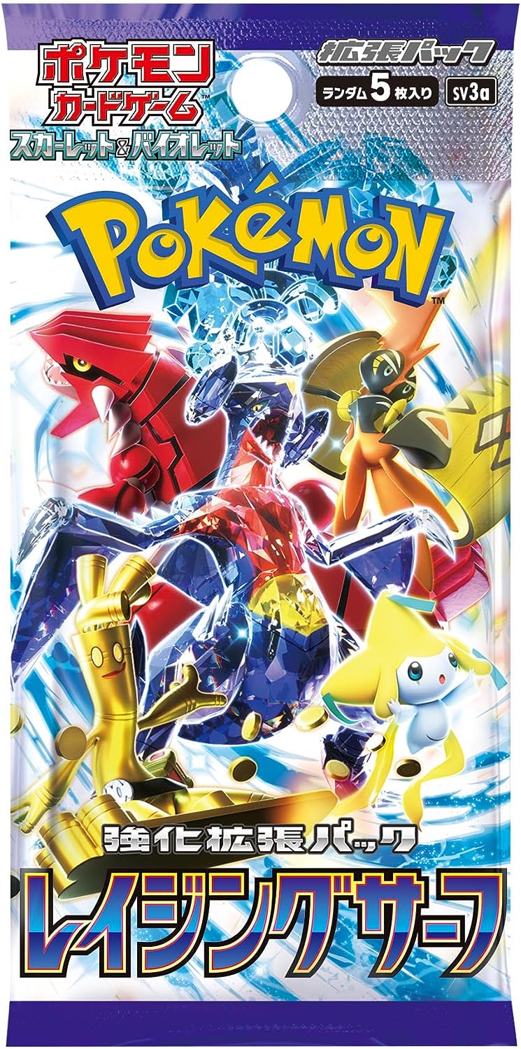 Pokemon Card Game Scarlet & Violet Booster Pack Raging Surf BOX SV3a J ToysOneJapan Pokemon Card Game Scarlet & Violet Booster Pack Raging Surf BOX SV3a J ToysOneJapan