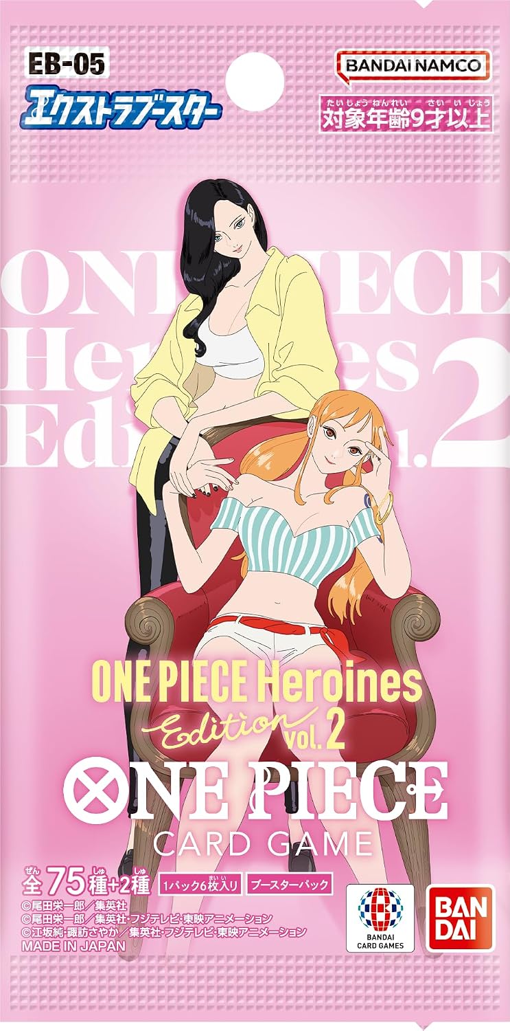 ONE PIECE Card Game Extra Booster ONE PIECE Heroines Edition EB-05 vol.2 TCG