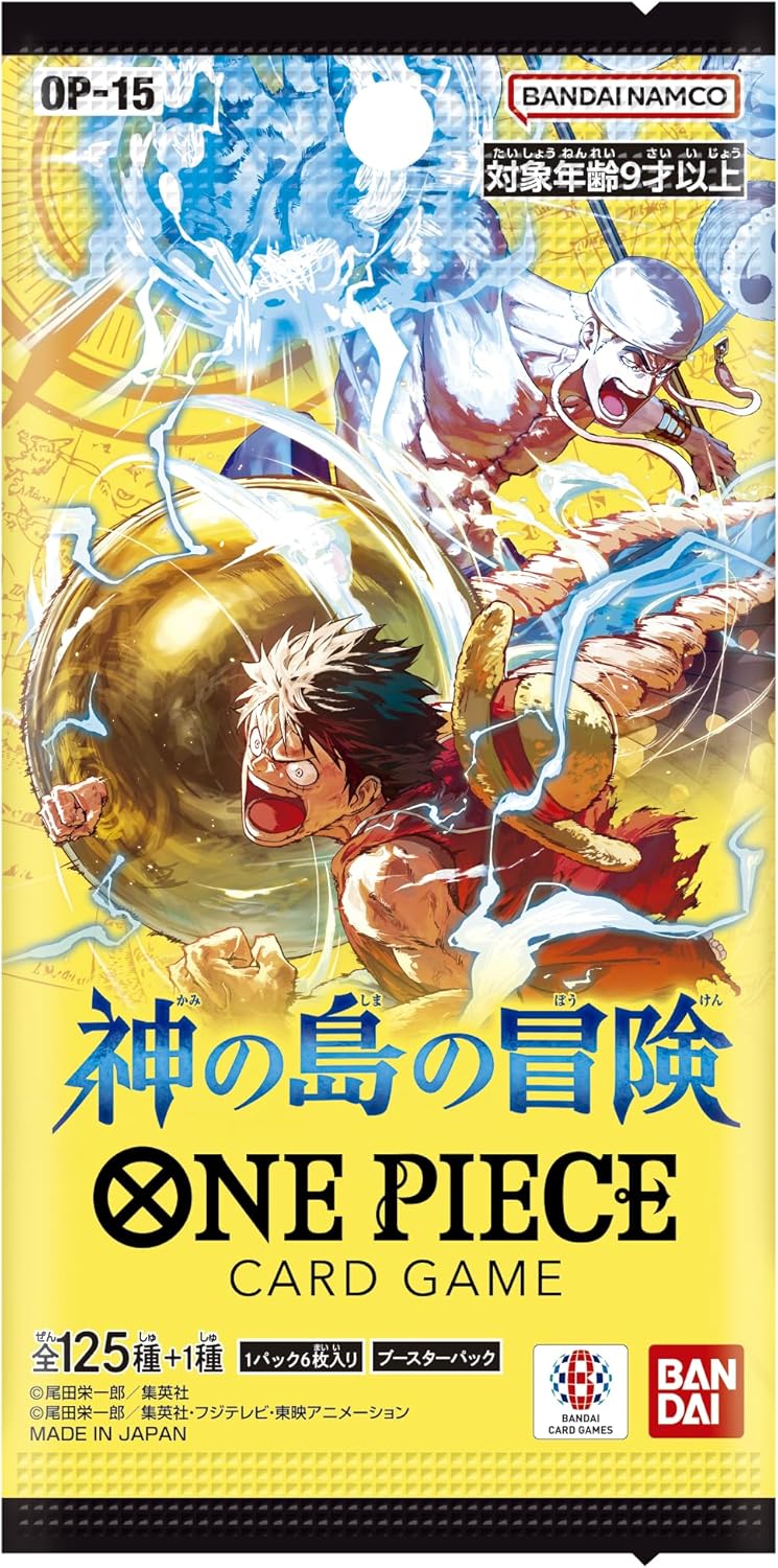 BANDAI ONE PIECE Card Game The Adventure on God's Island OP-15 Booster ToysOneJapan BANDAI ONE PIECE Card Game The Adventure on God's Island OP-15 Booster ToysOneJapan