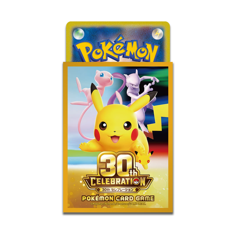 Pokemon Center Original Card Sleeves 30th Celebration JAPAN OFFICIAL