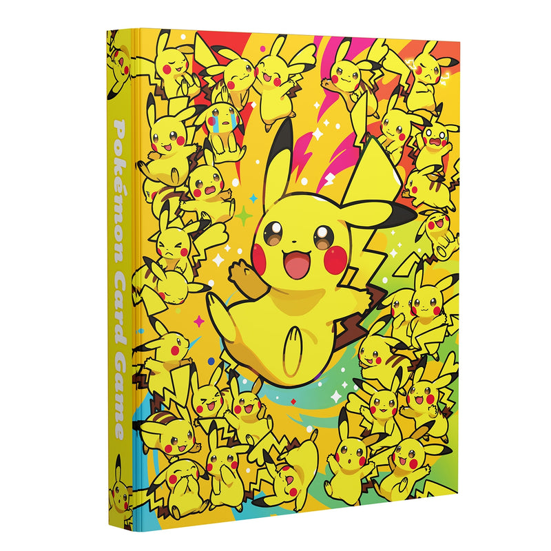 Pokemon Center Original Card Collection 4 Pocket Binder Pikachu Gathering! JAPAN