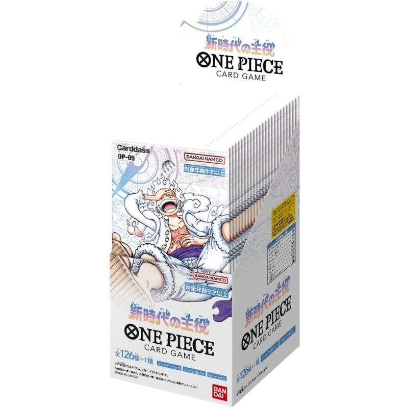 BANDAI ONE PIECE Card Game Awakening of the New Era OP-05 Booster BOX TCG JAPAN BANDAI ONE PIECE Card Game Awakening of the New Era OP-05 Booster BOX TCG JAPAN