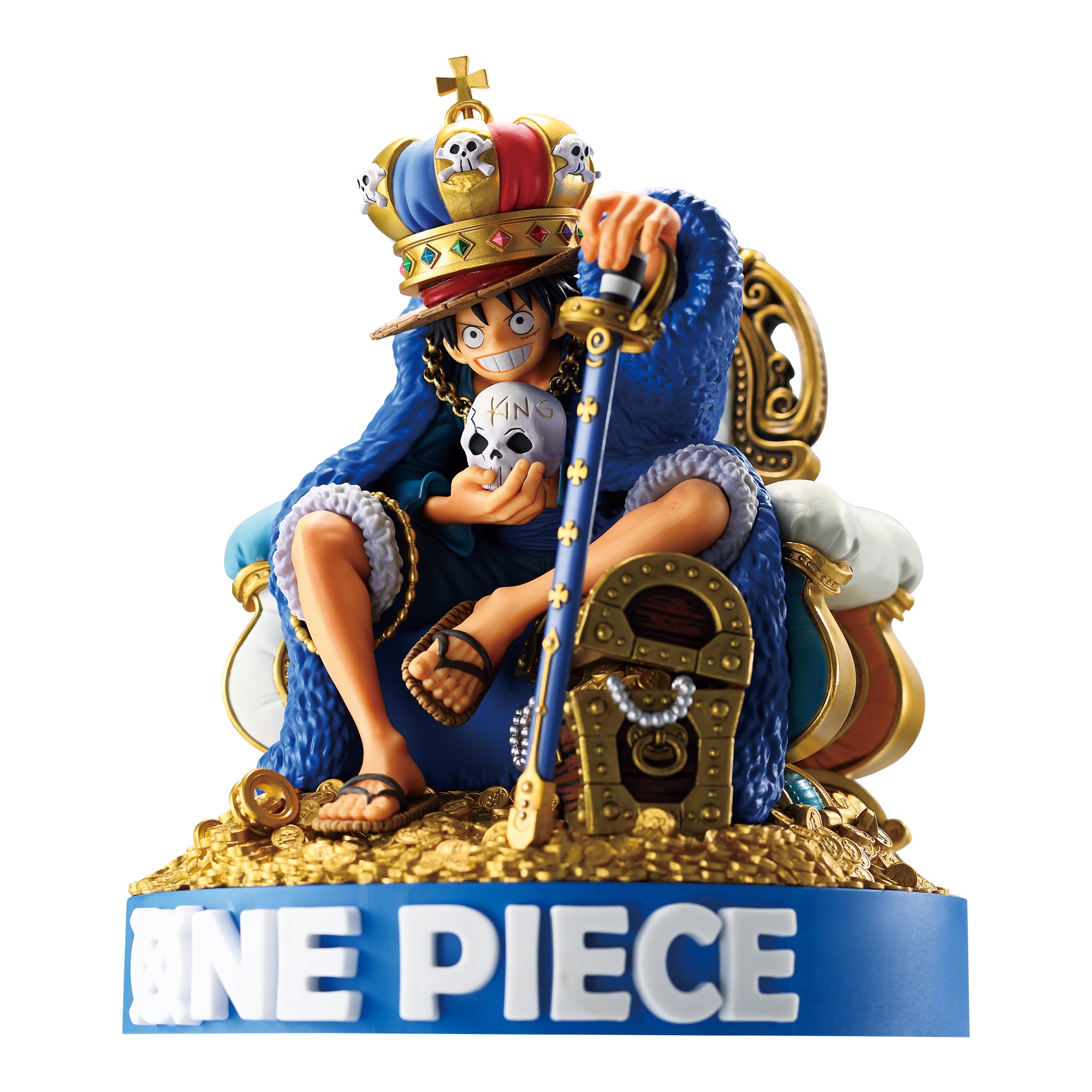 ワンピース KING MONKEY D LUFFY　smudge　新品未開封 One Piece Super Master Stars Diorama King Monkey.D.Luffy Limited