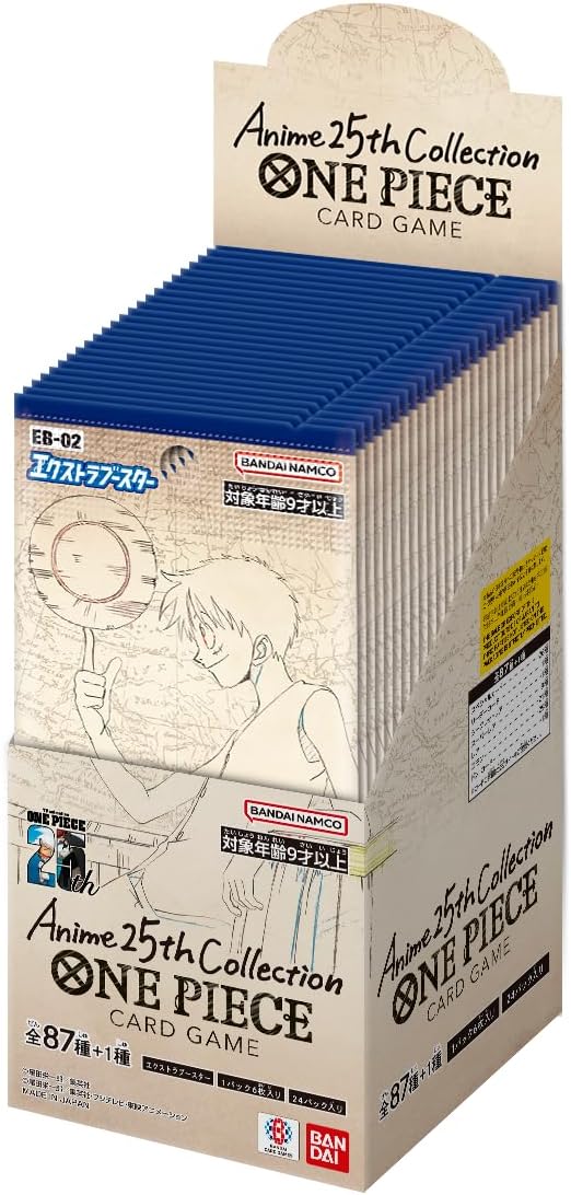 BANDAI ONE PIECE Card Game Extra Booster Anime25th collection EB-02 TC ToysOneJapan BANDAI ONE PIECE Card Game Extra Booster Anime25th collection EB-02 TC ToysOneJapan