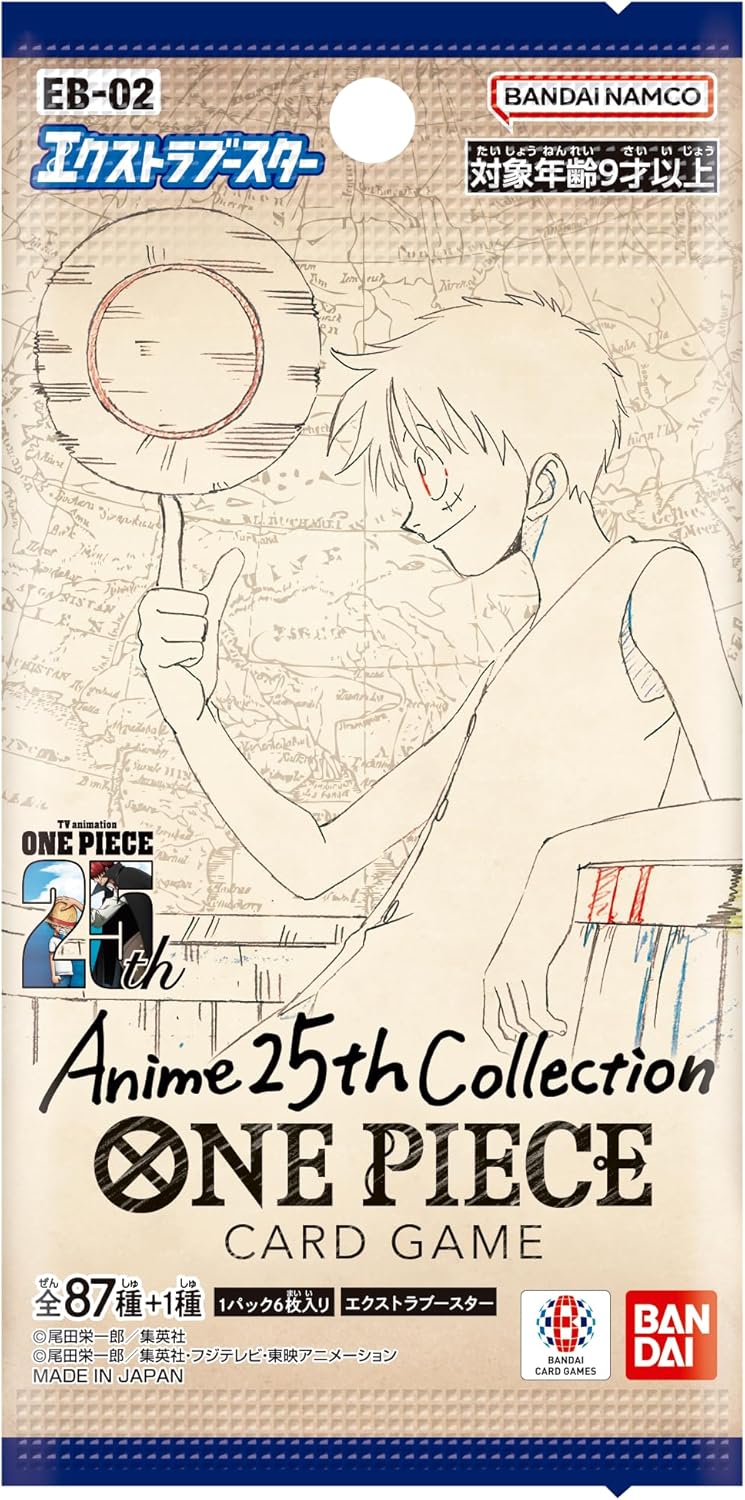 One Piece EB-02 Anime 25th Collection Booster Box (Japanese)