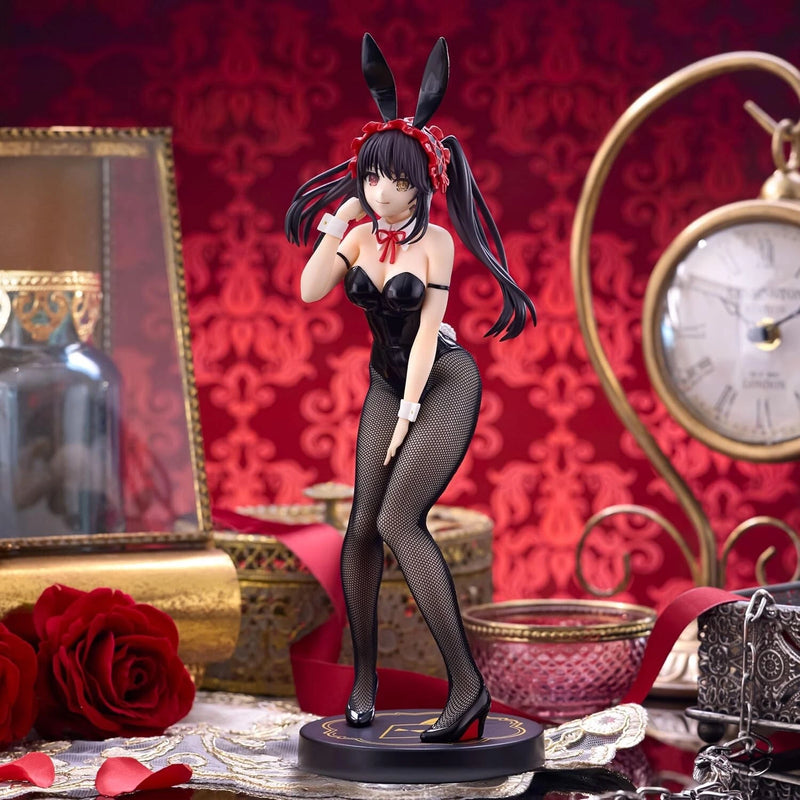 FuRyu BiCute Bunnies Figurine Kurumi Tokisaki Noir ver. Figurine OFFICIEL DU JAPON