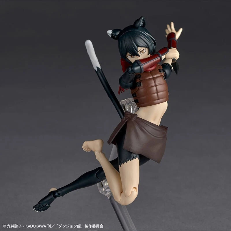 Kaiyodo Revoltech Delicious in Dungeon Izutsumi Figura de acción OFICIAL DE JAPÓN