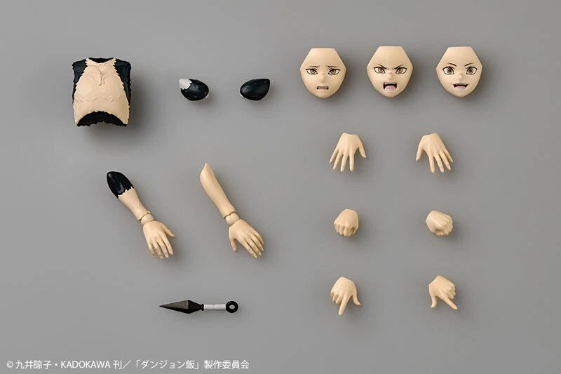 Kaiyodo Revoltech Delicious in Dungeon Izutsumi Figura de acción OFICIAL DE JAPÓN