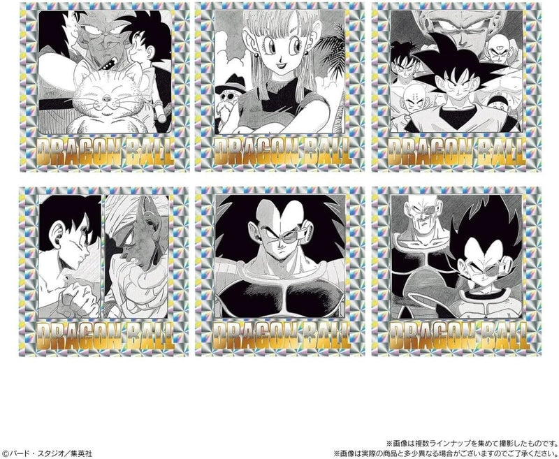 BANDAI Dragon Ball 40. Jubiläum Originalillustration Siegelwafer 20er-Packung