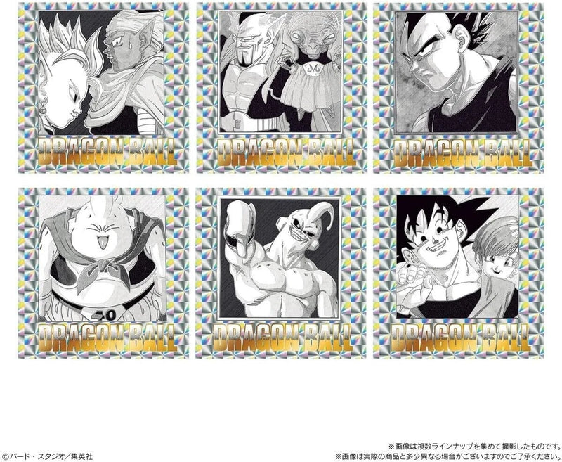 BANDAI Dragon Ball 40. Jubiläum Originalillustration Siegelwafer 20er-Packung