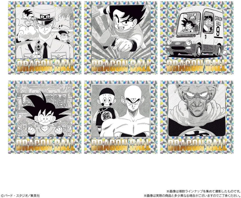 BANDAI Dragon Ball 40. Jubiläum Originalillustration Siegelwafer 20er-Packung