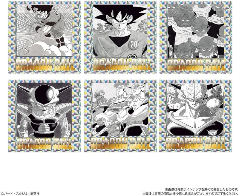 BANDAI Dragon Ball 40. Jubiläum Originalillustration Siegelwafer 20er-Packung