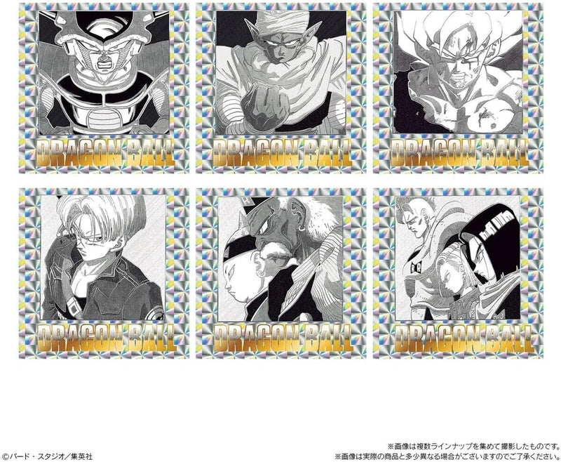 BANDAI Dragon Ball 40. Jubiläum Originalillustration Siegelwafer 20er-Packung