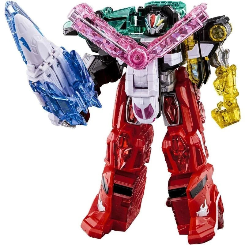 BANDAI Kiramager Robo 01 Mashin Gattai DX Kirameijin Set Action Figure JAPAN