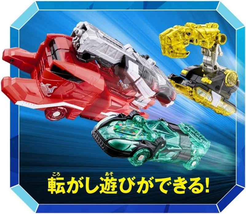 BANDAI Kiramager Robo 01 Mashin Gattai DX Kirameijin Conjunto Figura de ação JAPÃO